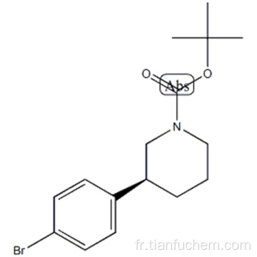 (S) -3- (4-bromophényl) pipéridine-1-carboxylate de tert-butyle CAS 1476776-55-2